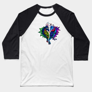 Seahorse Lovers Baseball T-Shirt